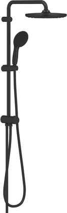 Душевая система Grohe Tempesta System 250 Flex с переключателем потоков, матовый чёрный 269802431
