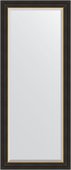 Зеркало Evoform Definite 640x1540 в багетной раме 71мм, чёрное дерево с золотом BY 3930