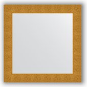 Зеркало Evoform Definite 800x800 в багетной раме 90мм, чеканка золотая BY 3246