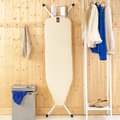 Гладильная доска Brabantia 124х38см, B, с подставкой для парового утюга, Экрю 347764