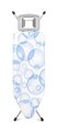 Гладильная доска Brabantia PerfectFlow 124x45см C, Пузырьки, подставка для парового утюга 134548