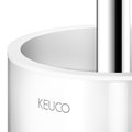 Туалетный гарнитур Keuco Aveno, настенный, с хрустальной колбой, хром/белый 14664 019000