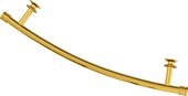 Держатель полотенец Сунержа изогнутый 470, для полотенцесушителя, золото 03-2011-0470