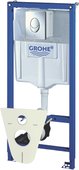 Инсталляция для унитаза 4 в 1 в сборе, для подвесного унитаза Grohe RAPID SL 38750001