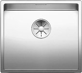Кухонная мойка Blanco Claron 450-IF, отводная арматура, полированная сталь 521574