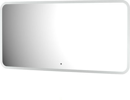 Зеркало с матированием и LED-подсветкой Defesto, 34W, 120x60см, ИК-выключатель, тёплый белый свет DF 3818RH
