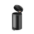 Мусорный бак с педалью Brabantia NewIcon 12л, тёмно-серый 233487