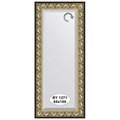 Зеркало Evoform Exclusive 650x1500 с фацетом, в багетной раме 106мм, барокко золото BY 1271