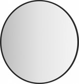 Зеркало круглое Evoform Impressive, в багетной раме, Ø60см, чёрный BY 7502