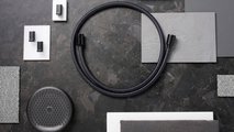 Шланг для душа Hansgrohe Designflex 1600, текстильный, матовый чёрный 28260670