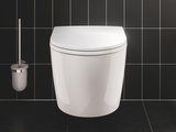 Подвесной унитаз Grohe Bau Ceramic безободковый, быстросъёмное сиденье с микролифтом, альпин-белый 103860SH00