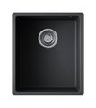 Кухонная мойка Omoikiri Bosen 38-U-BL, Tetogranit, чёрный 4993157