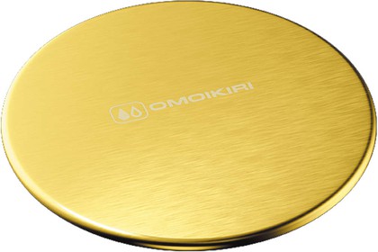 Декоративный элемент для корзинчатого вентиля Omoikiri DEC-LG, светлое золото 4957090