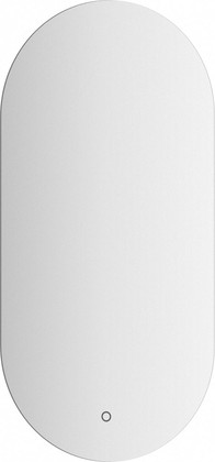 Зеркало Evoform Ledshine 40x80, с контурной подсветкой, тёплый белый свет, сенсорный выключатель BY 2696