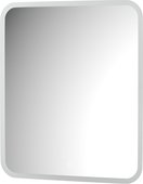 Зеркало с матированием и LED-подсветкой Defesto, 23W, 60x70см, сенсорный выключатель, тёплый белый свет DF 3816S