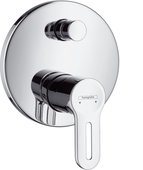 Наружная часть смесителя для ванны с переключателем (к ibox universal), хром Hansgrohe Metropol S 14465000