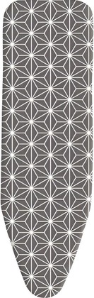 Чехол для гладильной доски Hausmann 120x38см, металлизированный, тёмно-серый HM-099-S