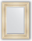 Зеркало Evoform Exclusive 590x790 с фацетом, в багетной раме 99мм, травлёное серебро BY 3393