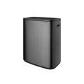 Мусорный бак Brabantia Bo Touch Bin 2x30л, тёмно-серый 233609