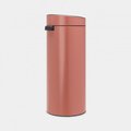 Мусорный бак Brabantia Touch Bin New, 30л, терракотовый 304385