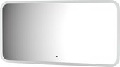 Зеркало с матированием и LED-подсветкой Defesto, 28W, 100x50см, ИК-выключатель, нейтральный белый свет DF 3805RH