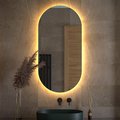 Зеркало Defesto Opti 60x120, LED подсветка, без выключателя, тёплый белый свет DF 2916