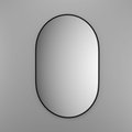 Зеркало овальное Evoform Colora 600x900, с чёрной окантовкой BY 0465