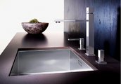 Кухонная мойка Blanco Zerox 500-U, отводная арматура, полированная сталь 521589