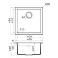 Кухонная мойка Omoikiri Yamakawa 45-U/I MO, Artceramic, мокко 4997456