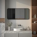 Зеркало с окантовкой Defesto Aura 120x60, LED подсветка, сенсорный выключатель, нейтральный белый свет DF 2968SH