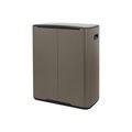 Бак для мусора Brabantia Bo Pedal Bin 60л, платиновый 211409