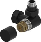 Вентиль Сунержа 3D правый под шестигранник G1/2"НРxG3/4"НГ, матовый чёрный 31-1407-1234