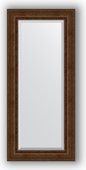 Зеркало Evoform Exclusive 720x1620 с фацетом, в багетной раме 120мм, состаренная бронза с орнаментом BY 3585