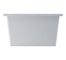 Кухонная мойка Omoikiri Omishima 41 WH Glossy Natceramic, врезной монтаж, белый глянцевый 4997481