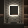 Зеркало с окантовкой Defesto Aura 60x70, LED подсветка, без выключателя, нейтральный белый свет DF 2966