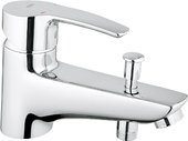 Смеситель однорычажный для ванны, хром Grohe EUROSTYLE 33614001