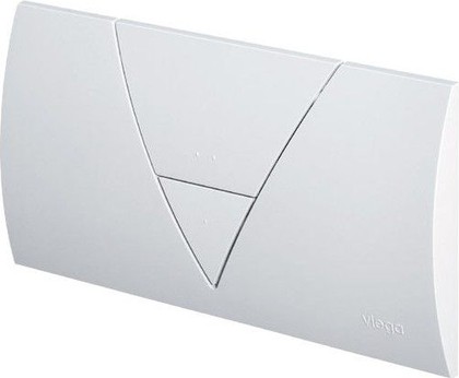 Клавиша смыва для инсталляции для унитаза пластиковая белая Viega Visign for Life 1 407452