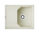 Кухонная мойка Omoikiri Yonaka 61-BE, с крылом, Artgranit, ваниль 4993632