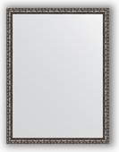 Зеркало Evoform Definite 600x800 в багетной раме 38мм, чёрненое серебро BY 1003
