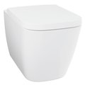 Подвесной унитаз Grohe BauEdge Ceramic безободковый, быстросъёмное сиденье с микролифтом, альпин-белый 106740SH00