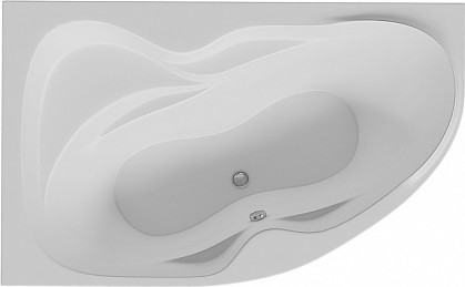 Ванна акриловая Aquatek Вега, 170x105, левая, фронтальный экран, сборно-разборный сварной каркас VEG170-0000073