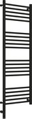 Полотенцесушитель электрический Сунержа Богема 3.0 прямая, 1200x400, МЭМ левый, матовый чёрный 31-5804-1240