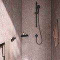 Полотенцедержатель Keuco Aveno, 600мм, чёрный матовый 14601 370600