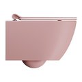 Унитаз подвесной GSI Pura 500, Swirlflush, с креплением FISR5, Blush opaco розовый матовый 8816FR524
