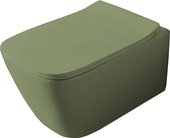 Унитаз подвесной Artceram A16, 360x520, безободковый, зелёный шалфей ASV003 44 00