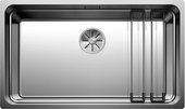Кухонная мойка Blanco Etagon 700-U, отводная арматура, полированная сталь 524270