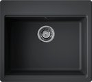 Кухонная мойка Omoikiri Akari 57 BL, Tetogranit, чёрный 4997366