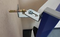 Комплект крепления к стене для инсталляций Aquatek, 75-105мм, угловой монтаж KKI-0000033