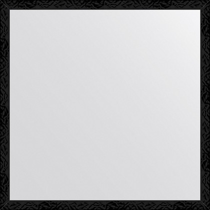 Зеркало Evoform Definite 69x69, в багетной раме, чёрные дюны 32мм BY 7487