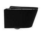 Крышка-сиденье Aquatek AQ5026-MB Soft-close, быстросъёмное, тонкое, чёрный